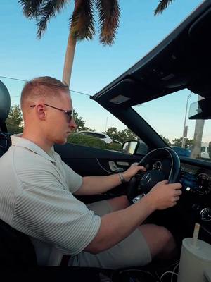 A post by @jacked_paulus on TikTok caption: Wood grain, top down, switch lane. #amg #miami #mercedes #florida 