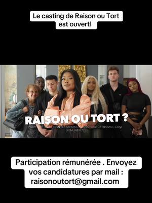 A post by @beautyglamparisoff on TikTok caption: Casting ouvert ! L’équipe a hâte de teouver une solution a vos problèmes #castingfr #casting #raisonoutort #emission #pourtoi 