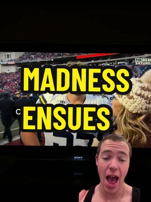 A post by @corn.bred_ on TikTok caption: This was wild  #ohiostate#football#michigan#cfb#rivals#annarbor#osu#bigten#pennstate#oregon#rutgers#maryland#iowa#wisconsin#nebraska#natty#playoffs 