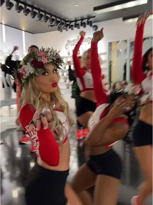 A post by @unlvrgandco on TikTok caption: Senior game flow😮‍💨✨ #unlv #collegedance #gameday #seniorgame #RGCO 