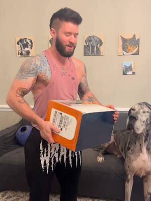 A post by @thesnyderzoo on TikTok caption: We’re celebrating a very special birthday, our boy Charlie is turning 7! 🥳 With his battle with cancer, and most recently a wicked case of pneumonia, we didn’t even know if we’d celebrate this birthday ❤️ Our friends from @elevatepet sent us a special goodie box and Charlie is giving his honest review 🐾  They have natural, high quality treats and food! Be sure to give them a try, CHARLIE APPROVED ✅