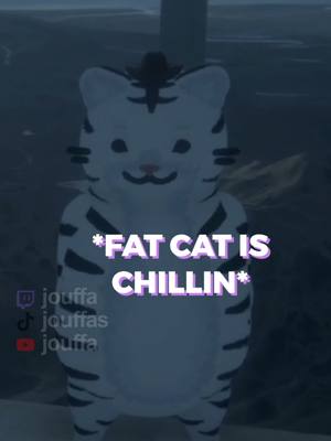 A post by @jouffas on TikTok caption: Wasn't me... #vrchat #vrc #jouffa #roflgator #vtuber #vr #vrchatmemes #catgirl #cat #fatcat #cute