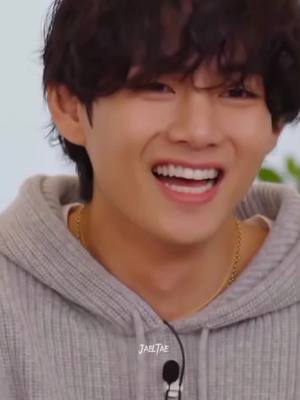 A post by @jaeltae on TikTok caption: His precious smile is My happines 💜 #taehyung #taehyungedit #btsvedit 