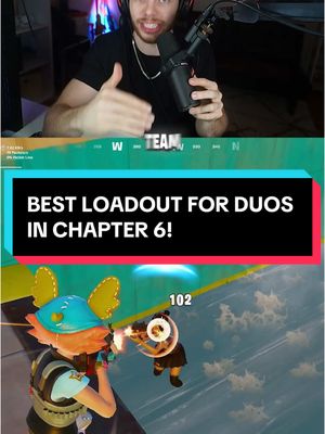 A post by @1disc on TikTok caption: *UPDATED* BEST Loadout For Duos in Fortnite Chapter 6! 😱 #fortnite #fortniteclips #fortnitetips #fortniteupdate 