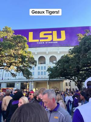 A post by @somebodysproblem_jk on TikTok caption: Another fun night in Death Valley! @BennieD @LANDƎN #lsu #lsufootball #lsutigers #geauxtigers #football #batonrouge #louisiana 