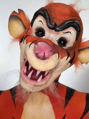 A post by @hollymurraymakeup on TikTok caption: Name’s TIGGER, T I G G ERRR 😱 im so sorry! Who should i create next? 