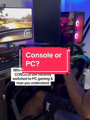 A post by @neilthegarageguy on TikTok caption: Console or PC? #xboxseriesx #pcgaming#ghostoftsushima 