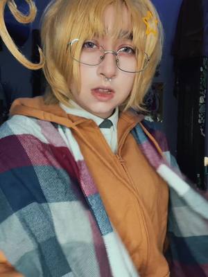 A post by @mochatoby on TikTok caption: America doesn’t give a star-spangled-FUK about anything 🤣🤣// #Canada #CanadaHetalia #MatthewWilliamsHetalia #Hetalia #APHCanada #AphCanadaCosplay #CanadaCosplay #HetaliaCosplay #BringBackHetalia2024 #fyyyyyp 