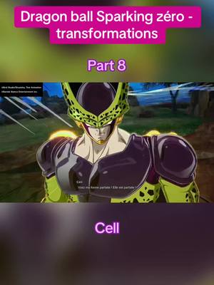 A post by @harold_thefish1 on TikTok caption: Je crois les développeurs ils aiment Cell mais jsuis pas sûr #dbs #dragonballsparkingzero #sparkingzero #anime 