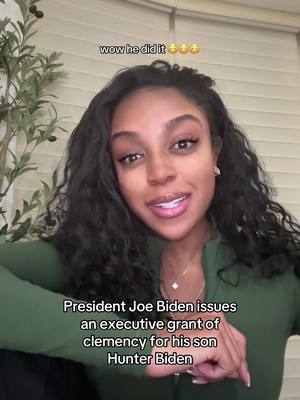 A post by @dariarosereal on TikTok caption: He is not playing games these last few weeks of his presidency #president #pardon #greenscreen 