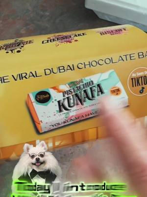 A post by @nicospicks6 on TikTok caption: Chocolate is the source of human happiness!#dogsoftiktok #fyp #sweet #deliciousfood #snack #NicoCoco #dubaichocolate #chocolate #chocolatelover #candy 