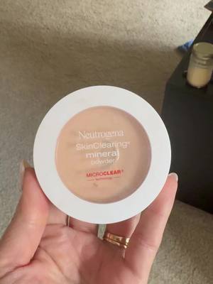 A post by @tiktokshopfinds88 on TikTok caption: Neutrogena Mineral Sheers Compact Powder Foundation, Lightweight & Oil-Free Mineral Foundation, Fragrance-Free, Buff 30,.34 oz