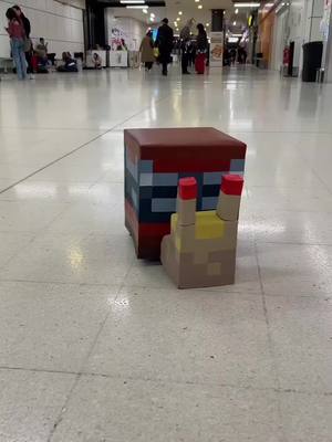 A post by @icklecosplay on TikTok caption: I built a thing! This was a very last minute build but it was actually so fun to take around the con! More content to come soon 👀 #wildlifesmp #tangotek #mcyt #hermitcraft #mcmbirmingham 