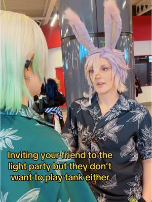 A post by @jaeger.project on TikTok caption: PLEASE FOR ONCE LET ME HAVE THE BRAINLESS ROLE!!! 🌱#ffxiv #ffxivmemes #ffxivcosplay #finalfantasyxiv #finalfantasy14 #viera @grabbinlegs 