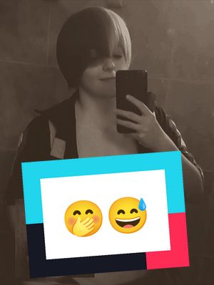 A post by @odilencosplay on TikTok caption: 😅 #todoroki #todorokishotocosplay #todorokishoto #todorokicosplay #bokunoheroacademiacosplay #myheroacademiacosplay 