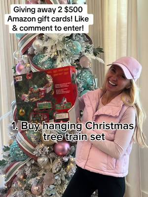 A post by @tiffanyhoughton on TikTok caption: This is the CUTEST Christmas DIY project and it totally elevated our tree! Everything I used is in the comments! Let me know if you try it! 🥰🎄 @Amazon Influencer Program #fallfavorites2024 #ad 