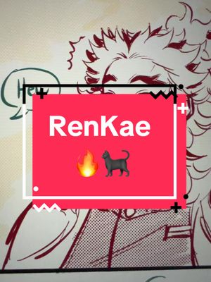 A post by @sunny.drawsss on TikTok caption: #KAEDE #RENGOKU #OCXCANON || Her friend thinks hes cute🔥🐈‍⬛|| #rengoku #kyojurorengoku #hashira #hashiraoc #knyoc #demonslayeroc #ocxcanon #kimetsunoyaiba #demonslayer #fyp #foryou 