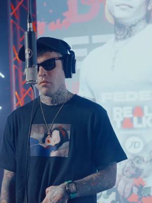 A post by @fedez on TikTok caption: Real Talk fuori ora 