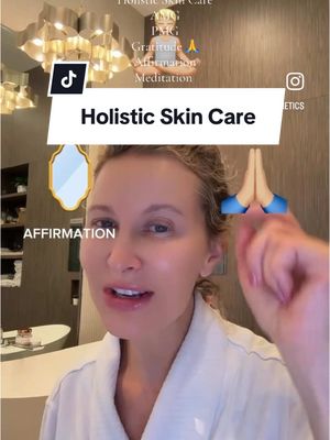 A post by @staminacosmetics on TikTok caption: Our founder Dr. MBK @Dermwithstamina is Integrative Dermatologist and clarifies a simple #holisticskincare ritual #amgpmg #skinaffirmations #mindfulskincare #skinbalance #stamina #dermatologist @Precision Skin & Body #alwaysgrateful🙏❤️ 