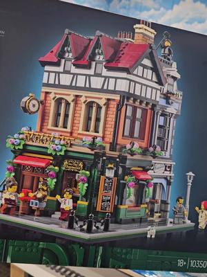 A post by @bricksiej on TikTok caption: The 2025 LEGO Modular Building!