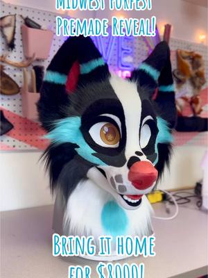 A post by @spilt.soda.suits on TikTok caption: Our final premade for MFF, finished in the knick of time! Any Arcane fans out there? Come see us this weekend! #fursuitmaker #furry #fursuit #fursuiter #furrys 