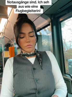 A post by @astare2424 on TikTok caption: Bitte schnallen Sie sich an und genießen Sie den Flug!✈️🤣       #busdriver #busfahrerin #kaptan #fyp #kesvet #erzincan #zaza #flugbegleiterin 