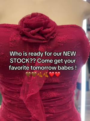 A post by @stylelaofficial on TikTok caption: COMPLETELY FULL NEW STOCK AT STYLE LA BABES! JOIN US TOMORROW AT OUR RE-OPENING LOVES ! 🤎🍂❤️