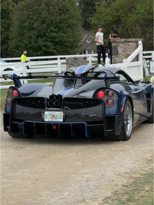 A post by @ny_supercars on TikTok caption: #pagani #huayrabc #fyp 