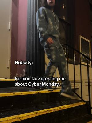 A post by @zack.quin on TikTok caption: @NovaMEN cyber monday sale is still going on ‼️ unlike that relationship 🤣😭 50-99% off EVERYTHING!! #fyp #foryoupage 