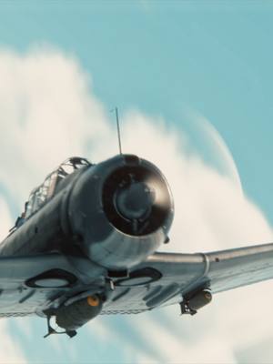 A post by @cadenondatcobb on TikTok caption: Midway, anyone? The SBD is well known as a dive bomber, how well does it work in War Thunder? #warthunder #cinematic #videogames #gaming #warthunderaviation #videogame #aviation #military #planes #warthundertiktok #warthundercinematic #ww2 #history