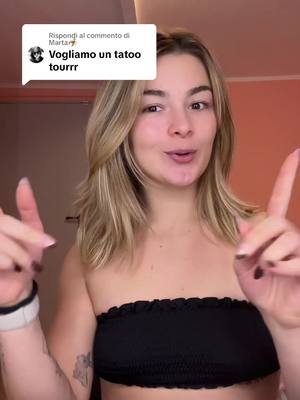 A post by @giadopiado on TikTok caption: Risposta a @Marta🦂 tattoo tour con i new entry💋💋