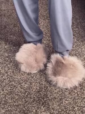 A post by @c000040g on TikTok caption: Im obsessed #slippers #fluffyslippers #fluffy #ticktockmademebuyit #shoppinghaul #christmas #blackfriday #cutegifts #fypシ #paratii #goodforyou 