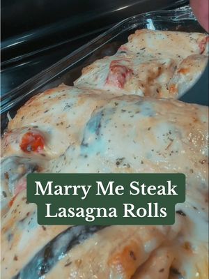 A post by @cookingwcookie on TikTok caption: Lets make Marry Me Steak Lasagna Rolls! #marryme #lasagnarollups #alfredo #dinnerrecipe #DinnerIdeas #recipeshare #foodietok #foodiegram #foodietiktok 