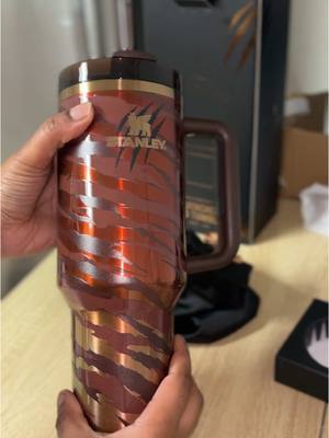 A post by @shylamurrayy on TikTok caption: unboxing my new @Stanley 1913 x @Tyla cup 🤩🐅 #StanleyCup #tyla #unboxing 