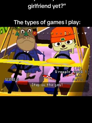 A post by @barton.live on TikTok caption: (REUPLOAD) Trust me this game is peak. #parappa #parappatherapper 