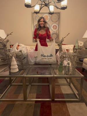 A post by @polymathmom on TikTok caption: #ad Holiday Season with @Marshalls 🎄 This is your sign to head to Marshalls and find the perfect gift for your family.