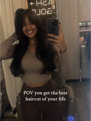 A post by @christyyyann on TikTok caption: Obsessed with my new hair!! Done by the best @That Girl Jacqq #longlayers #90shaircut #blowout #haircut #haircuttransformation #haircutinspo #fyp 