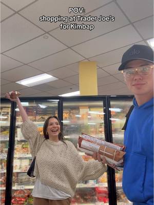 A post by @s.gorshok on TikTok caption: POV: shopping at Trader Joe’s for kimbap. We love it!  #girls #bestfriend #bestiegoals #bestiesforever #relatable #justagirl #girlsgirl #girlhood 