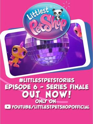 A post by @littlestpetshop on TikTok caption: Be yourself and break a dance move at the LPS winter dance! 🪩🕺 The #LittlestPetStories series finale is out now!