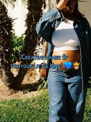 A post by @abundantlyblck on TikTok caption: Which name is your fave? 💙🤴🏽 #boynames #fyp 