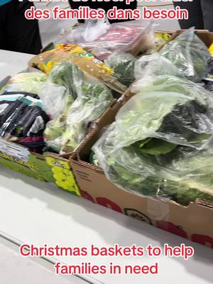 A post by @danieldb1974 on TikTok caption: Christmas baskets to help families in need #greatful #christmas #givesomelove 