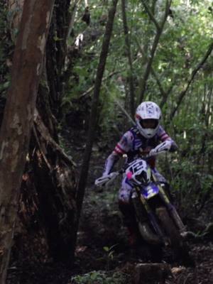 A post by @ushardenduro on TikTok caption: raw highlights from the #koamaunahardenduro race on Oahu, Hawaii is on our YouTube! @Cooper Abbott #ericolson 🎥: #calafiaconcepts #ushardenduro #hardenduro #ridehma #hawaiihardenduro #enduro #hawaii #oahu 