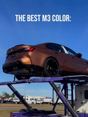 A post by @bmwoftuscaloosa on TikTok caption: An M3 has never looked better. @BMW USA  #bmw #bmwm #bmwmotorsport #bmwm3 #bmwlife #bmwlove #bmwclub #cartok #carsoftiktok #fyp #carsales #newcar