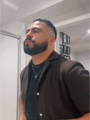 A post by @vicktorymoves on TikTok caption: One thing I always get is compliments on my beard. Take a look into my beard care routine usiing some of my favorite products from @VanDerHagen , @Kiehl's Since 1851 , @Bath & Body Works & @Just For Men #men #grooming #beard #latinos 