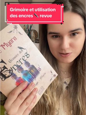 A post by @sister_eso on TikTok caption: Mon avis sur le grimoire des encres de @MyEimeon 🖋️ divination, recette, rituel… #witchtok #BookTok #rituel #sorcieremoderne #sorciere #esoterisme #occultok 