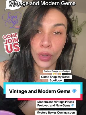A post by @monicaelyse on TikTok caption: It's Time 🙌🏽 Inventory Clear Out Sale @Emmee's Boutique  👏🛒 🙌🏽 Are you ready to get these $1 Deals 👗👚👖✨🛍️🙌🏽👏🛒🛍️👗👚✨👏 Story Sale Happening today on my FB page 🔗 is in bio babes ✨Go sign up on Whatnot to get your Free Credit for first item🛍️ Super excited to start sharing my Thrifting Finds with you all daily ✨Tag a bestie that loves to save to save the coin 🤑  #thriftingoutfit #resellercommunity #thriftwithme #womensclothing #creatorsearchinsights #badandbougieonabudget 