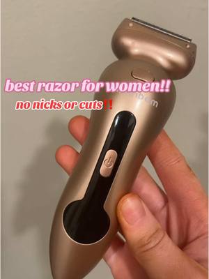 A post by @n.1uxury_ on TikTok caption: i love this razor!! linked below #fyp #viral #relatable #girls #shave #razor #selflove #beauty #baddie 