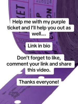 A post by @bodybybrady on TikTok caption: Lets help each other out this holiday season #purple #ticket #purpleticket #teamwork #help #me #fyp 