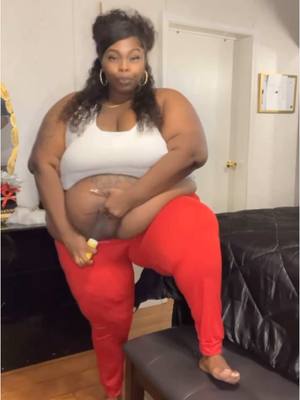 A post by @prettyfatgrlgangofficial on TikTok caption: @klevij1 F.A.B deodorant (Fupa, Armpit, Breast) been keeping these rolls, folds, and fula fresh for quite some time now. And guess what?? I aint never coming up off it!!💪🏾  