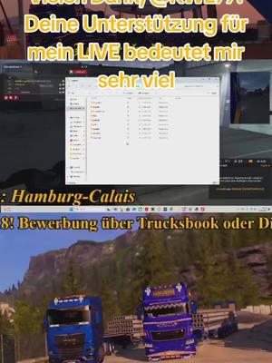 A post by @king_conquerer on TikTok caption: RWE77, vielen Dank für die unglaubliche Unterstützung bei meinem LIVE! Ich werde weiterhin interessante LIVE-Inhalte erstellen! @RWE77 #livegift #festcheers #festgrüße #fyp #ets2 #gaming 